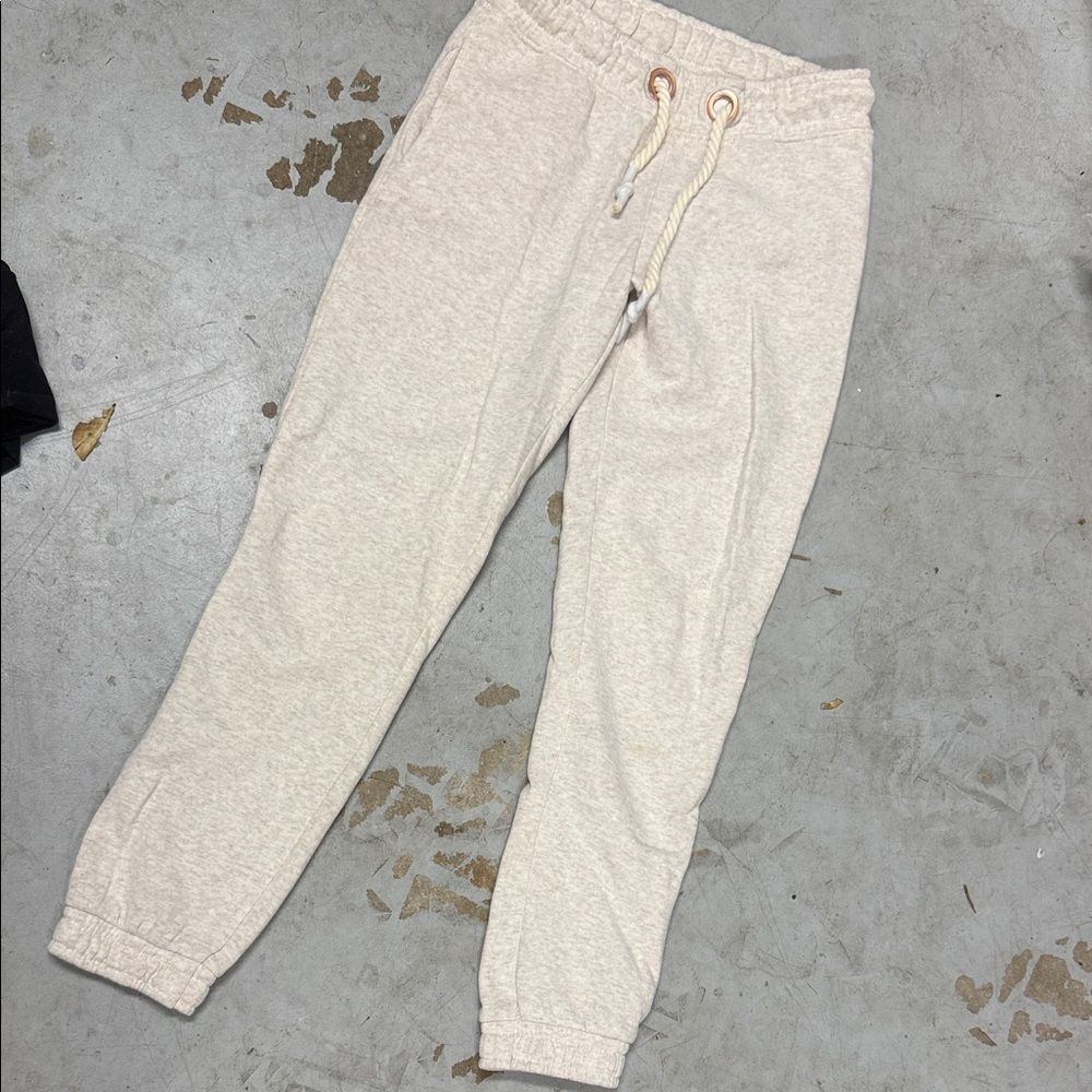 Cozy Cream COTTON ON Joggers - BRAND NEW - Drawstring Size XS NWOT
